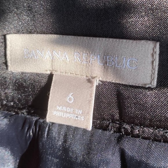 Banana Republic Black/Leopard Skirt - Picture 3 of 4